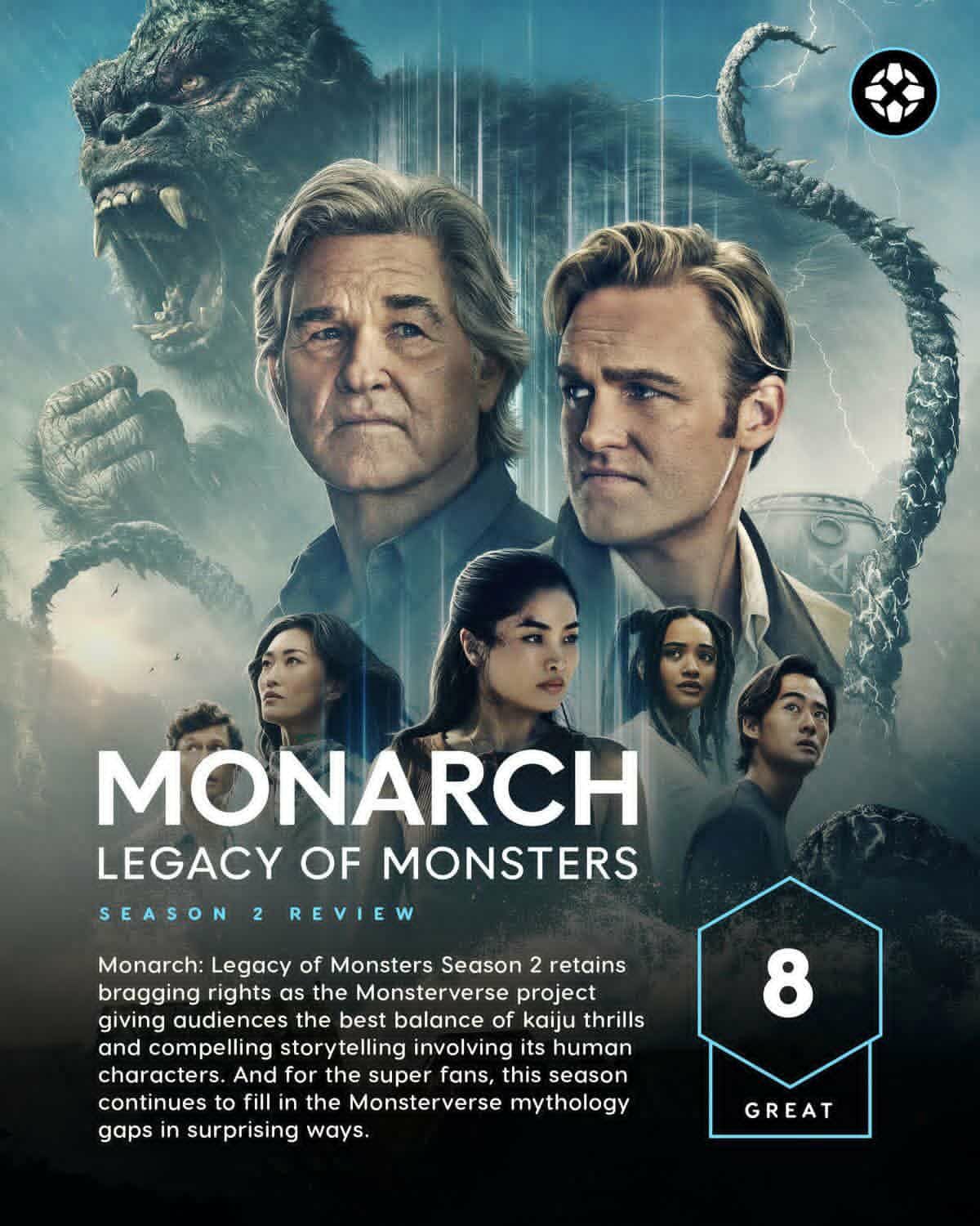 Image for Critics praise Monarch: Legacy of Monsters Season 2 for its balanced storytelling & Kaiju action!