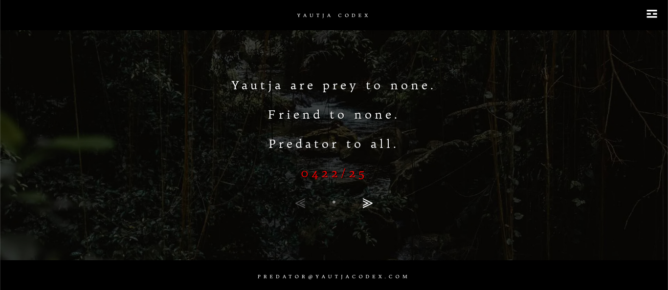 Image for Predator: Bad Bloods? November 9th, 2028? Mysterious Website & Countdown Discovered...