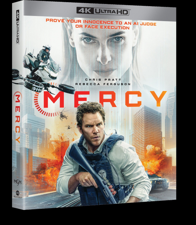 Image for Mercy (2026) home entertainment release date set for April 7th!