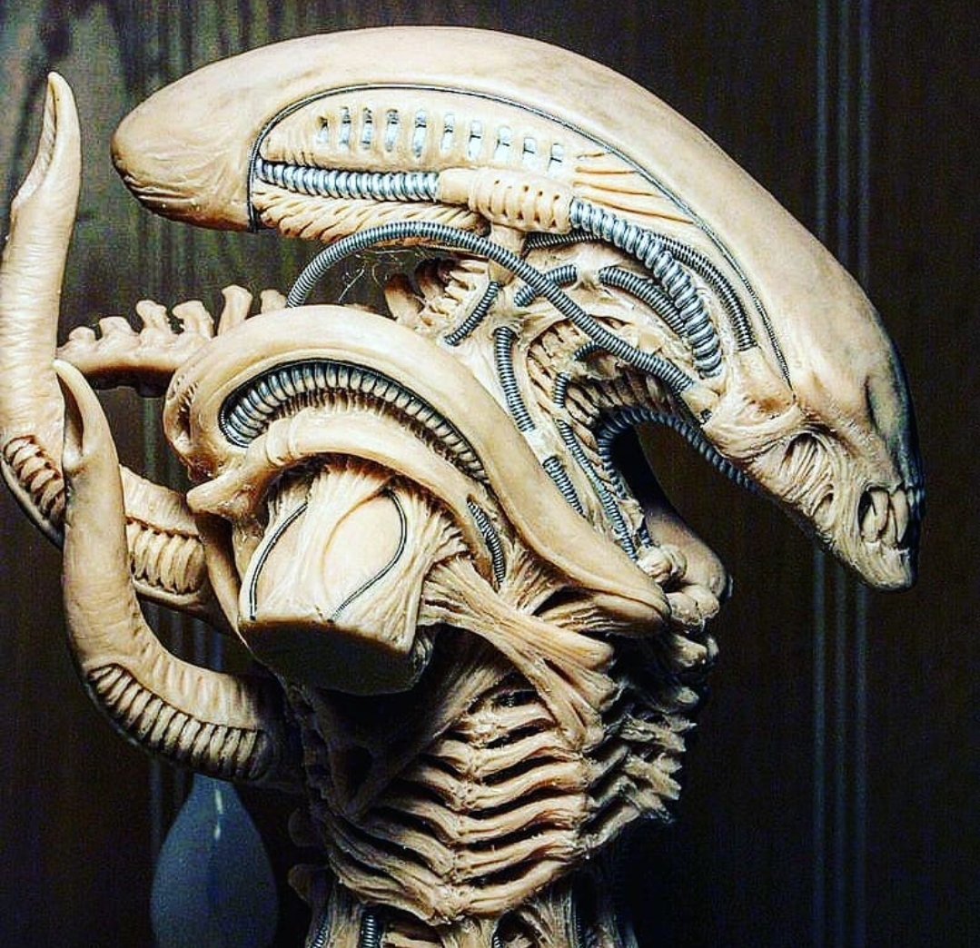 Giger Inspired Alien Concept Bust Gives Xenomorph A Fresh - alien xenomorph original