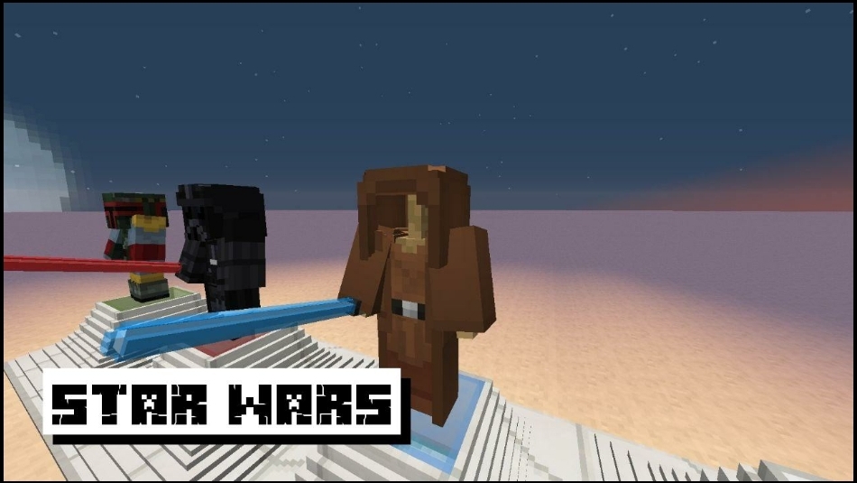 Mod Star Wars Space Addon Minecraft APK für Android herunterladen