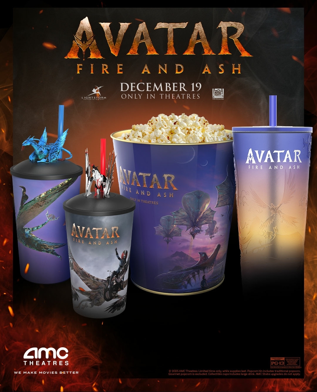 Banshee Avatar popcorn bucket