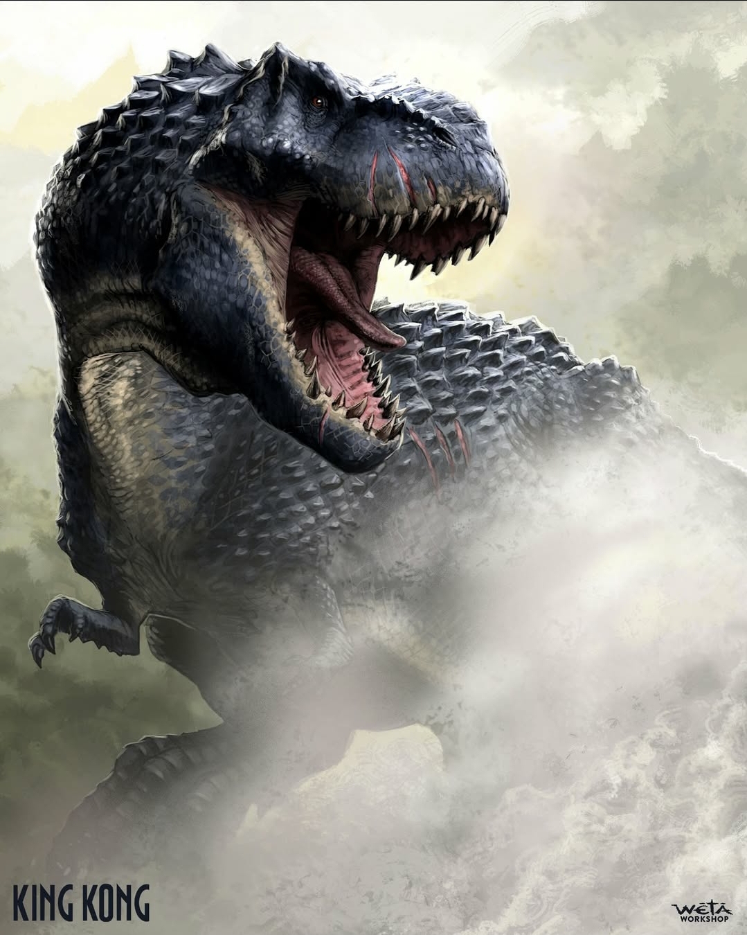 Image for Weta Workshop share King Kong concept art to commemorate film's 20th anniversary!