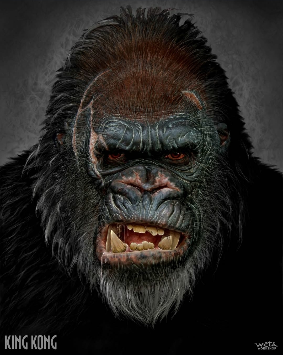 Image for Weta Workshop share King Kong concept art to commemorate film's 20th anniversary!