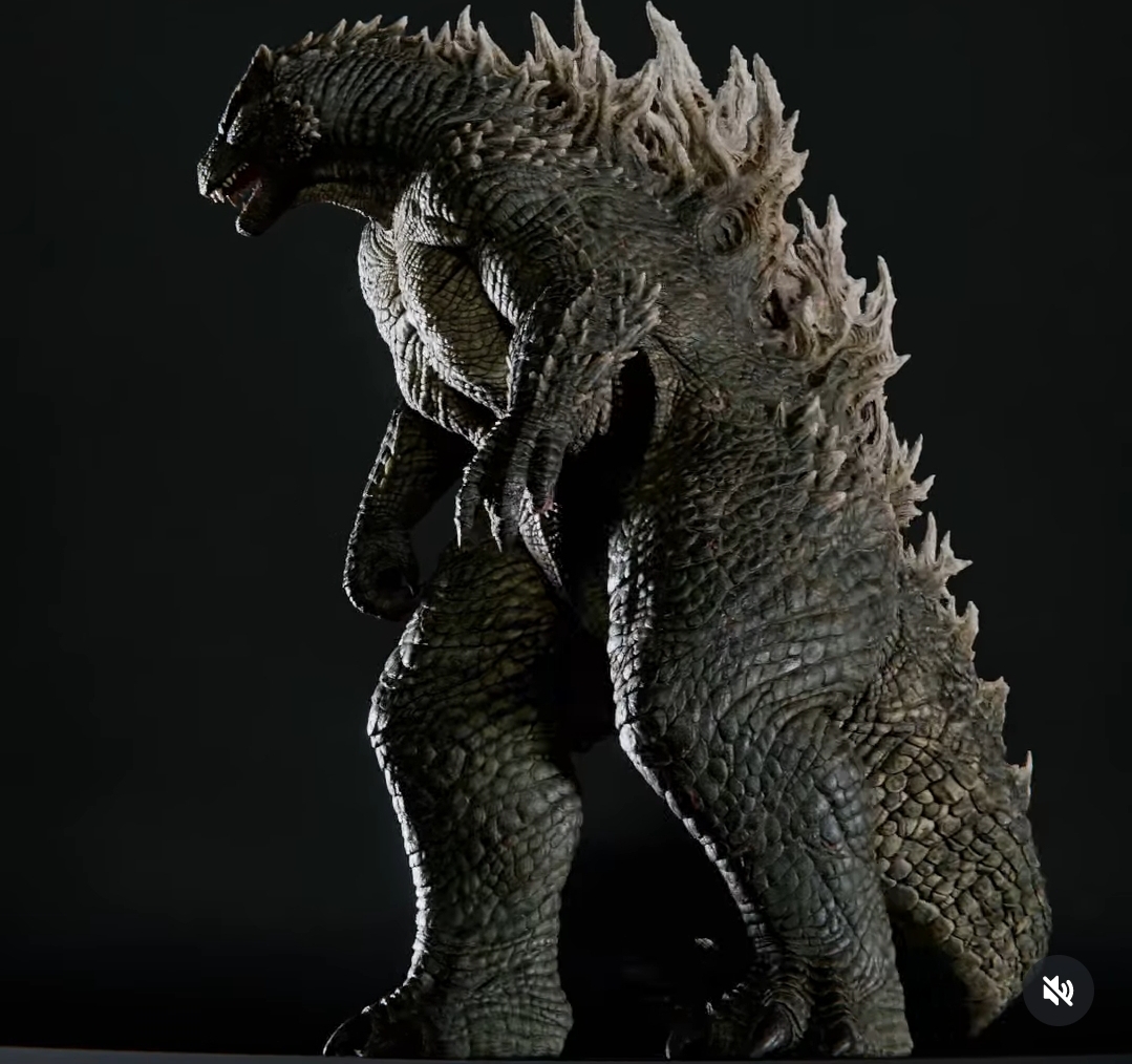 Image for Epic Godzilla redesign channels more reptilian / Dragon influence!