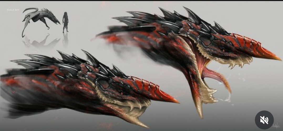 Image for Alternative designs for the Genna Vulture in Predator: Badlands by Dane Hallett!