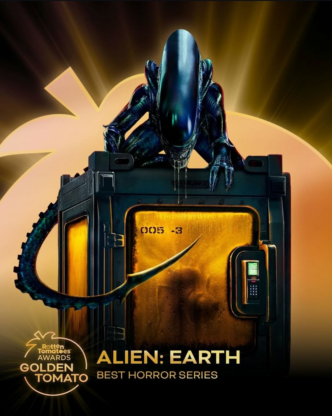 Image for Alien Earth wins BEST HORROR SERIES award by Rotten Tomatoes!