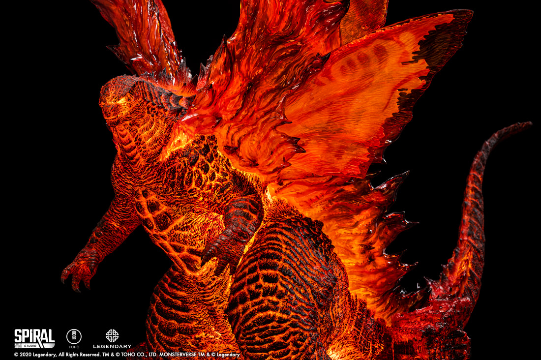 Insane New $2,000 Burning Godzilla Statue