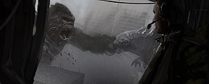 Image for Early Monarch: Legacy of Monsters concept art depicts a battle between Godzilla & Kong! Season 2 foreshadowing?