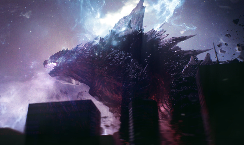 Fan rendition of SpaceGodzilla in the Monsterverse
