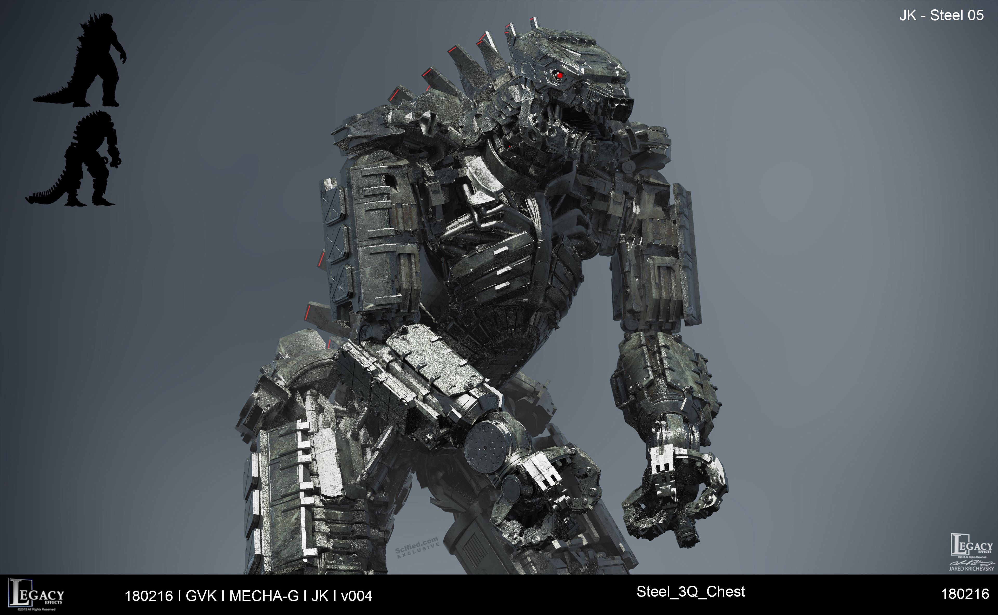 mecha godzilla 2022 concept