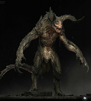 Image for Fallout Season 2 Deathclaw concept art gives closer look at the Wasteland beast!