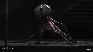 Image for Early concept art for T. Ocellus (The Eye Midge) alien by Weta Workshop!